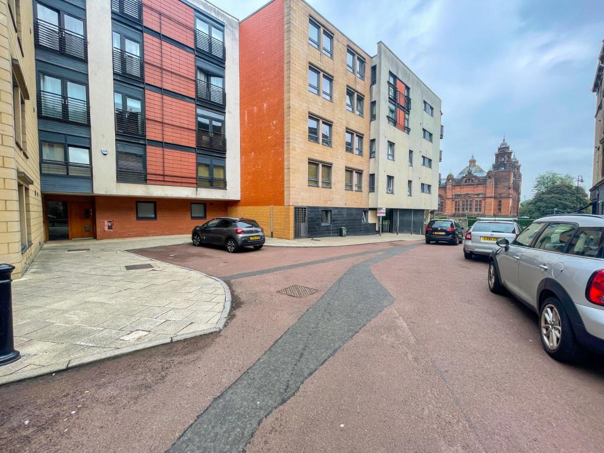 Kelvingrove 2 Bedroom Apartment - Private Parking Glasgow Dış mekan fotoğraf